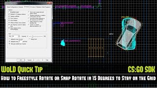 Famous Quick Tip #07 CS:GO Source: Free Rotate or Snap Rotate 15 Degrees to Stay on Grid Hammer Source Net Worth