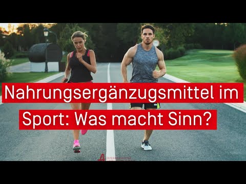 Video: Gibt Es Spezielle Vitamine Für Sportler?