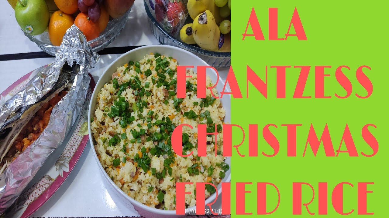 Ala Frantzess Christmas Fried Rice(@frantzessworld) - YouTube