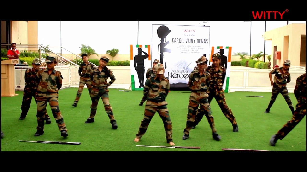 Dance Performance on Kargil Vijay Diwas by Wittian