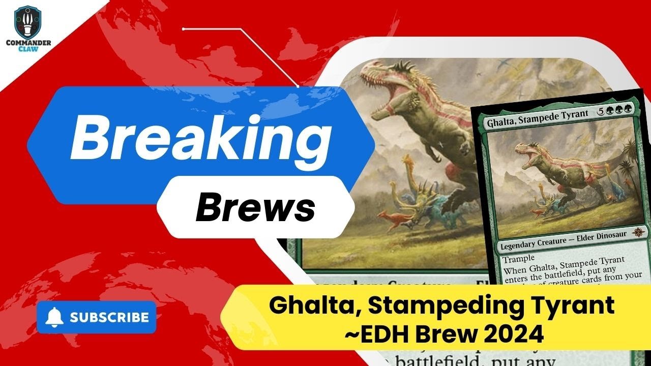How to Win with Green Stompy! | Ghalta Stampeding Tyrant | Breaking Brews |MTG | 