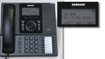 How To Camp Calls on a Samsung Telephone System