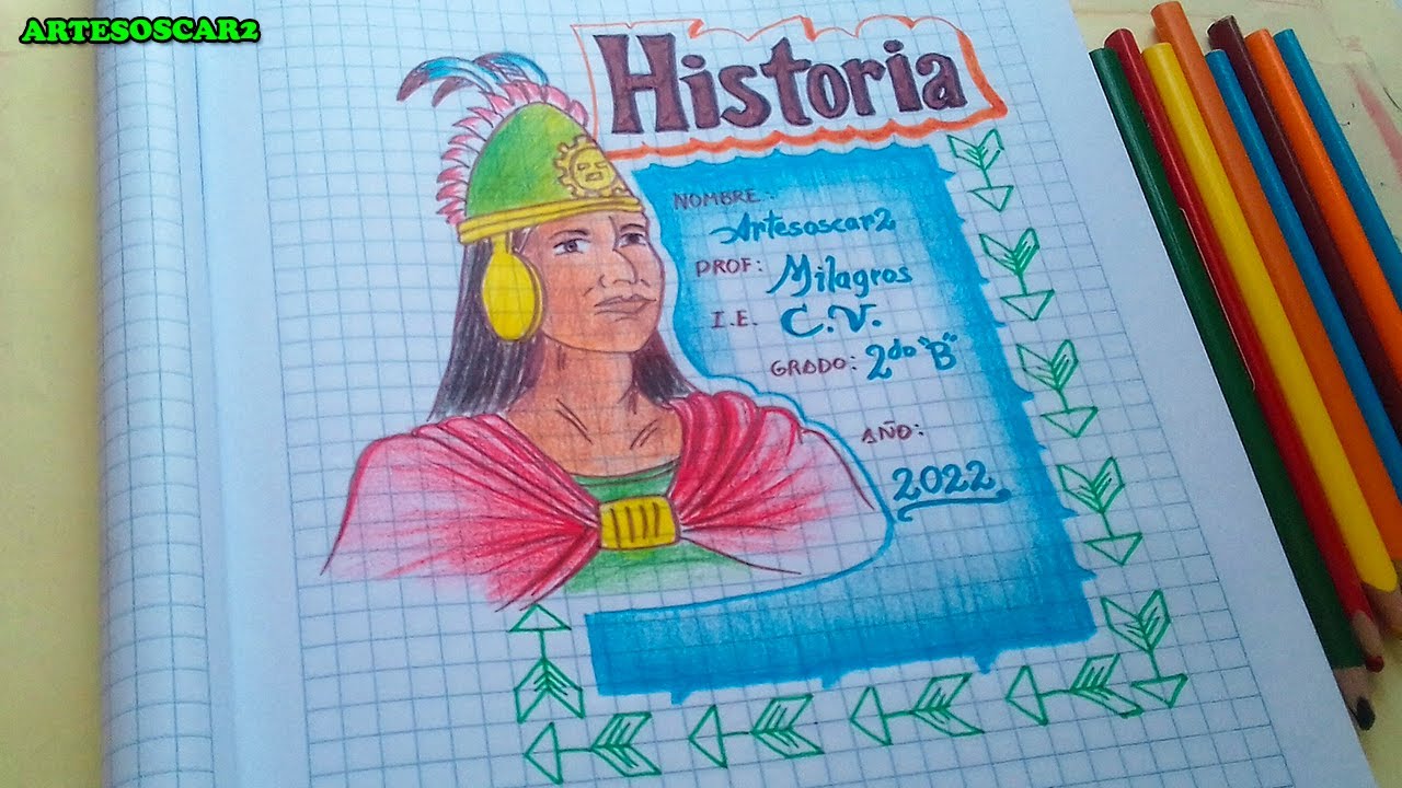 CARATULA para cuaderno de HISTORIA - portadas bonitas - covers - thptnganamst.edu.vn