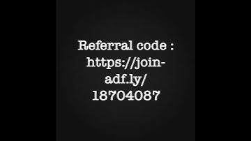 AdFly referral : https://join-adf.ly/18704087