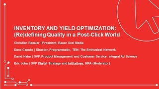 Inventory and Yield Optimization Panel Discussion