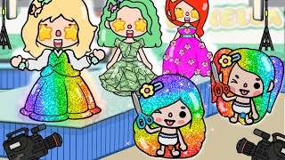 Twins Poor Girl Become Famous Fashion Design | Toca Life Story |Toca Boca