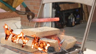 Compact Charcoal Forge Build