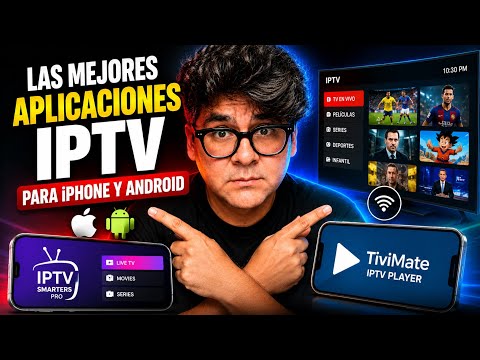 LAS MEJORES APLICACIONES IPTV PARA iPHONE Y ANDROID 📺📲✅