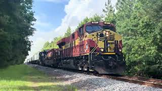FEC 821 Leads FEC 202 Through St. Augustine, FL 5-27-26