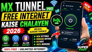 🔥 MX Tunnel Pro Se Free Internet Kaise Chalayein 2026? ! NEW TRICK & Settings | Complete Guide screenshot 5