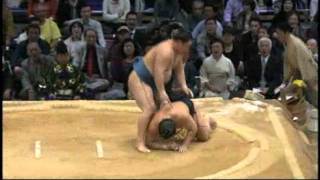 Goeido vs Harumafuji