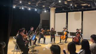 Grieg String Quartet No. 1 Mvmt 3. Intermezzo · SMU Symphonia