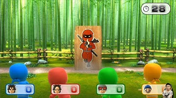 Wii Party Dojo Domination Goku vs Master CPU