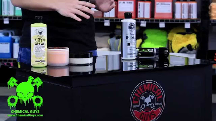 Wax vs Sealant - Chemical Guys JetSeal Celeste Dettaglio Car Care