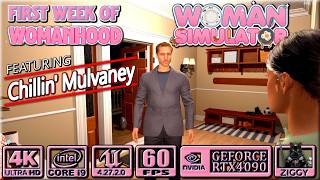 First Week Of Womanhood ft/ Chillin' Mulvaney - Woman Simulator (6 Endings) Max Settings