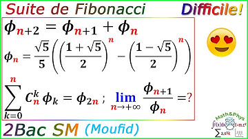 Les Suites Numériques - Suite de Fibonacci - 2 Bac SM - [Exercice 32]