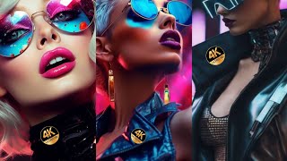 4K.ai Art.lookbook.sunglasses Show For The Super Ladies Of The Future.⭐👍