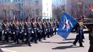 парад Победы 9 мая 2015 Комсомольск-на-Амуре