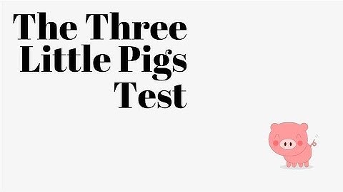 The Three Little Pigs: STEM Activity