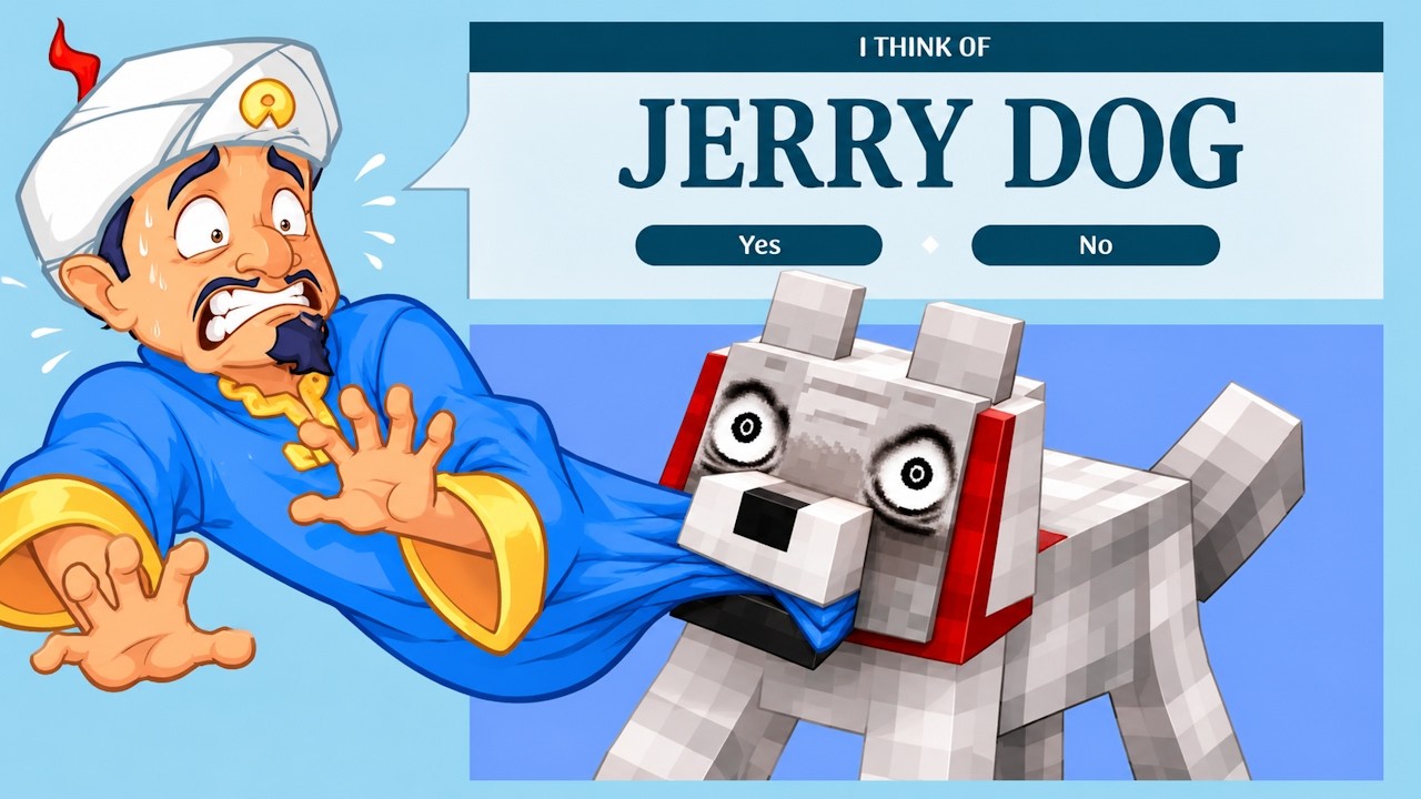 Can AKINATOR Guess JERRY DOG?