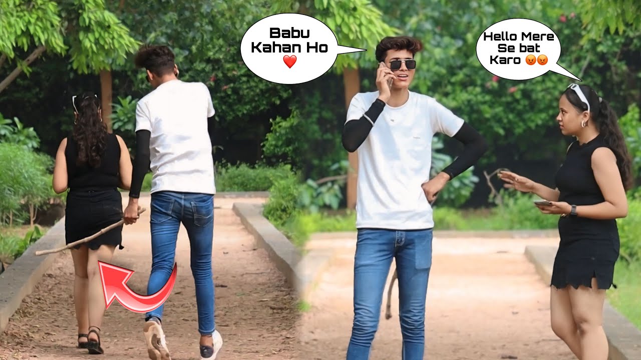 Back to back Hit Prank On Stranger Cute Girl 😍 || Gone Wrong || Squad Sachin Short