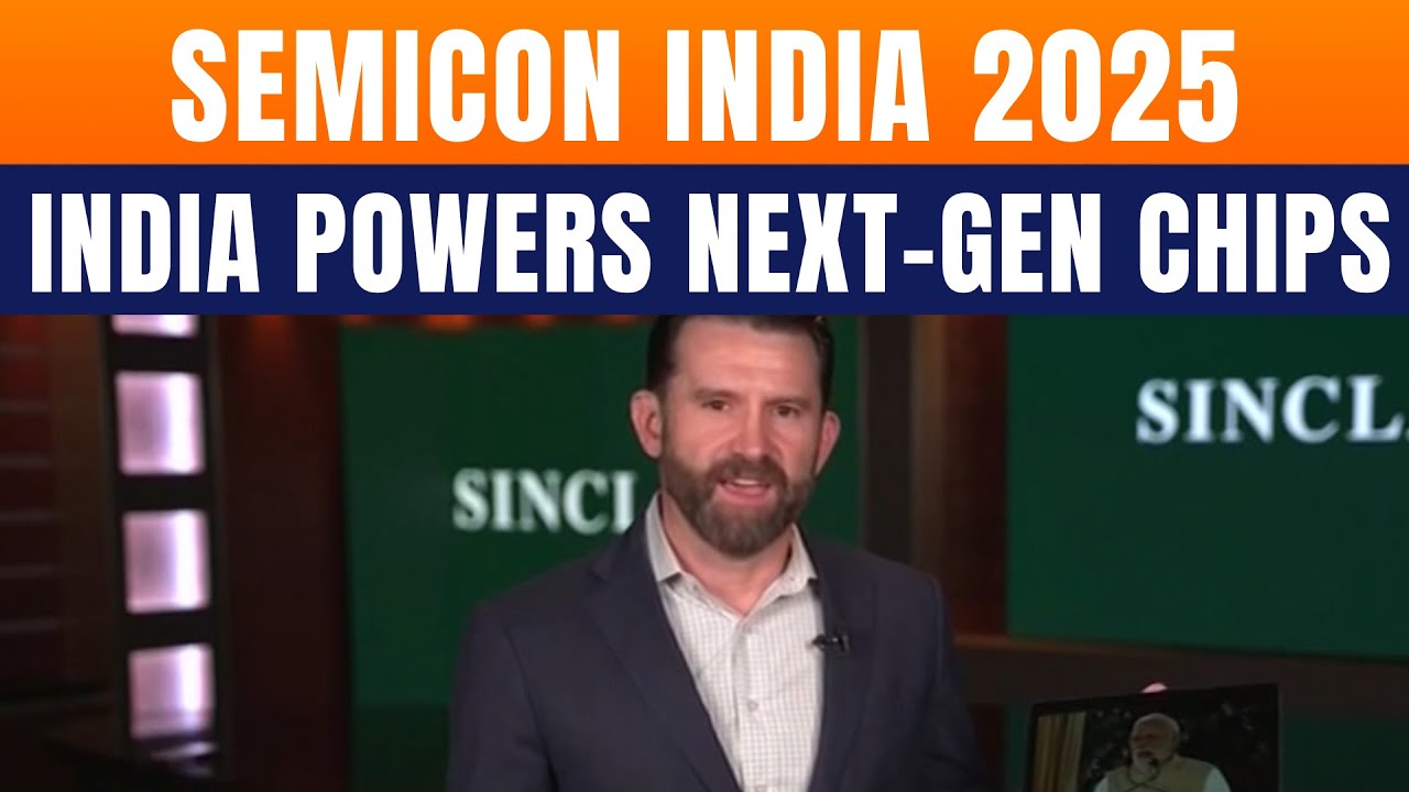 US Media Giant Hails India’s Semiconductor Prowess At Semicon India 2025 | News9
