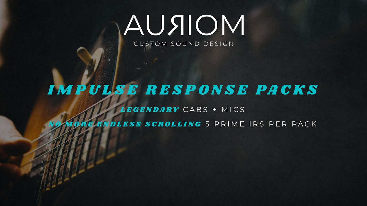 Auriom Tones Prime IR Pack Demo – 5 IR's You’ll Actually Use!