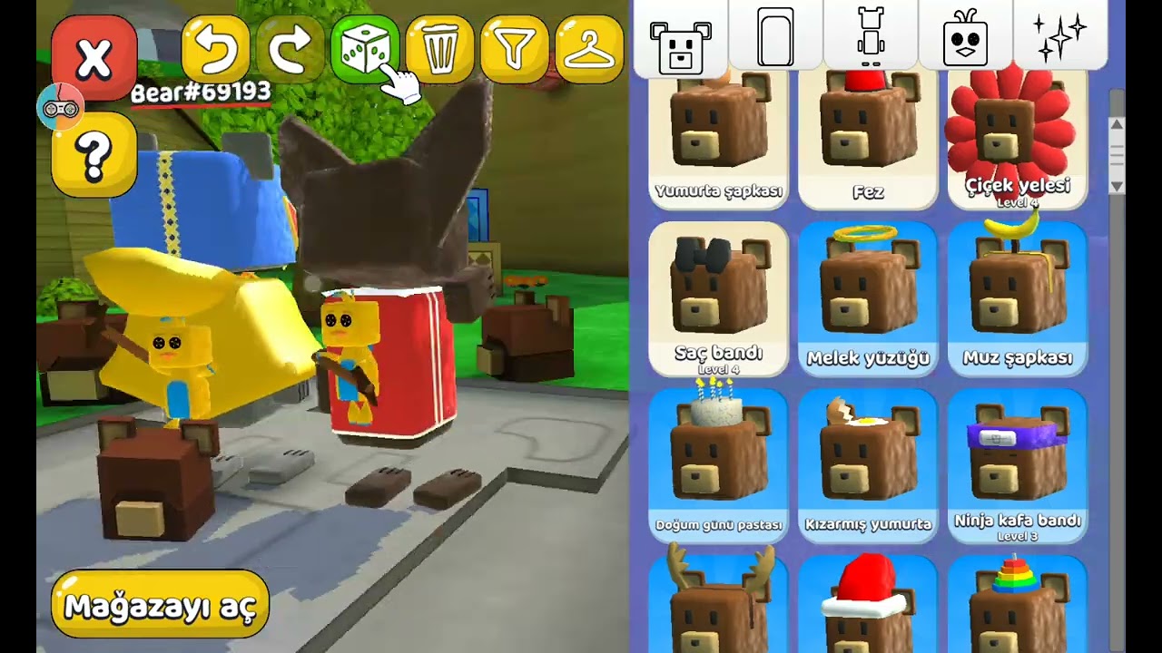 Süper ayı arkadaşımla birlikte oynadık