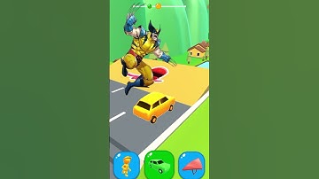 Shape-Shifting Game New Sounds & Levels 🚗 | BeamNG.drive #shorts #wolverine