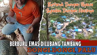 Berburu Emas Di Lubang Tambang Dongi-Dongi, Palu Sulawesi Tengah