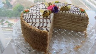 làm bánh kem Mật Ong Honey Cake recipe Торт Медовик hướng dẫn làm bánh kem sinh nhật Công thức(Dạy cách làm bánh kem mật ong. Clip dạy cách làm bánh kem mật ong căn bản. Dạy cách làm bánh kem mật ong đơn giản. Video dạy làm bánh kem mật ong ..., 2015-01-25T14:25:38.000Z)