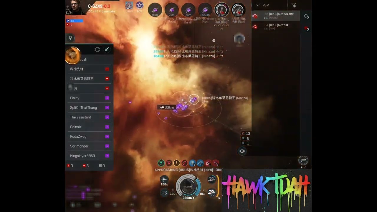 Krabbing In AOA Space