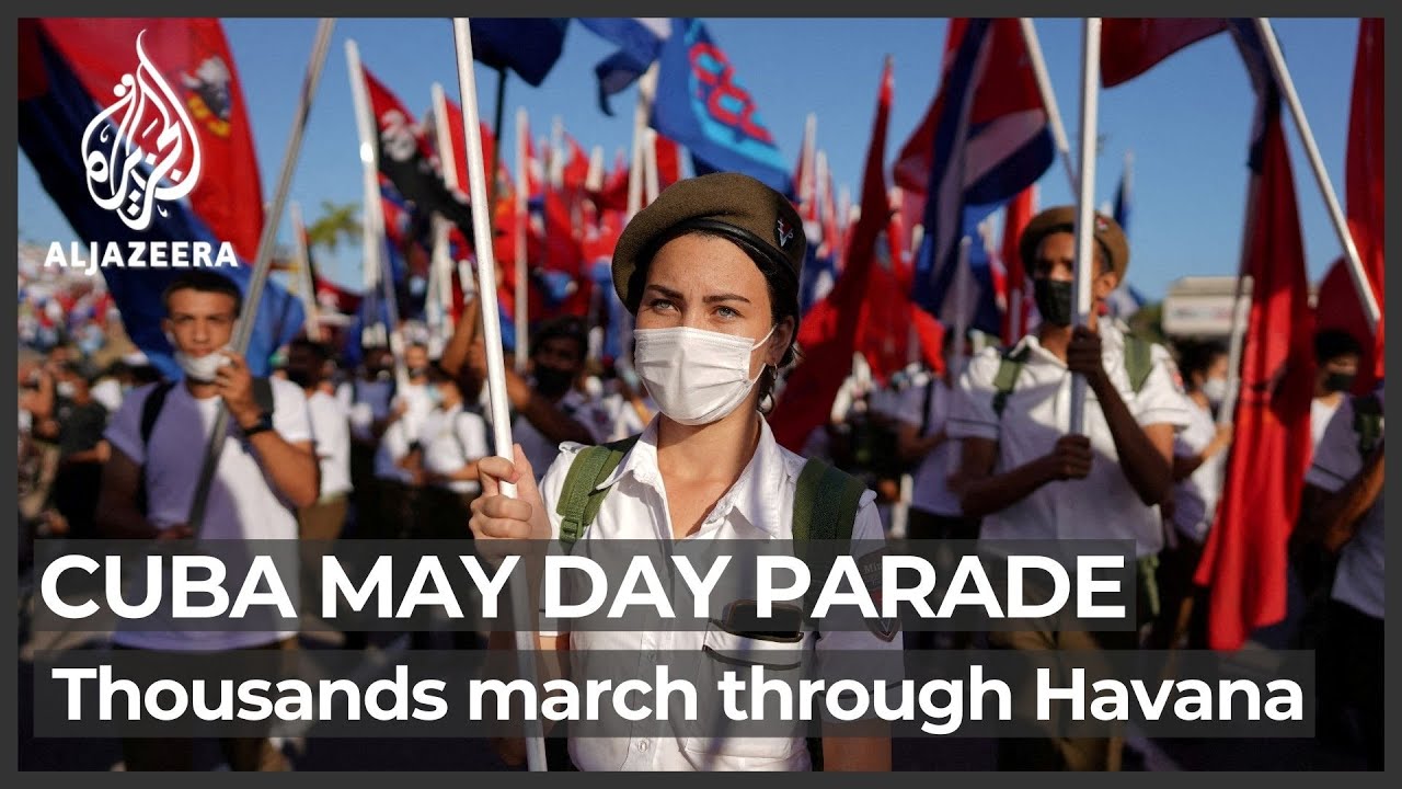 Cuba holds massive May Day parade for first time since pandemic