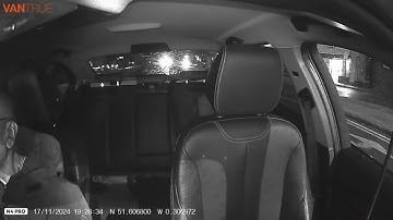 Vantrue N4 Pro Dashcam (Internal1080p) - Default Settings, Night-time Clip1