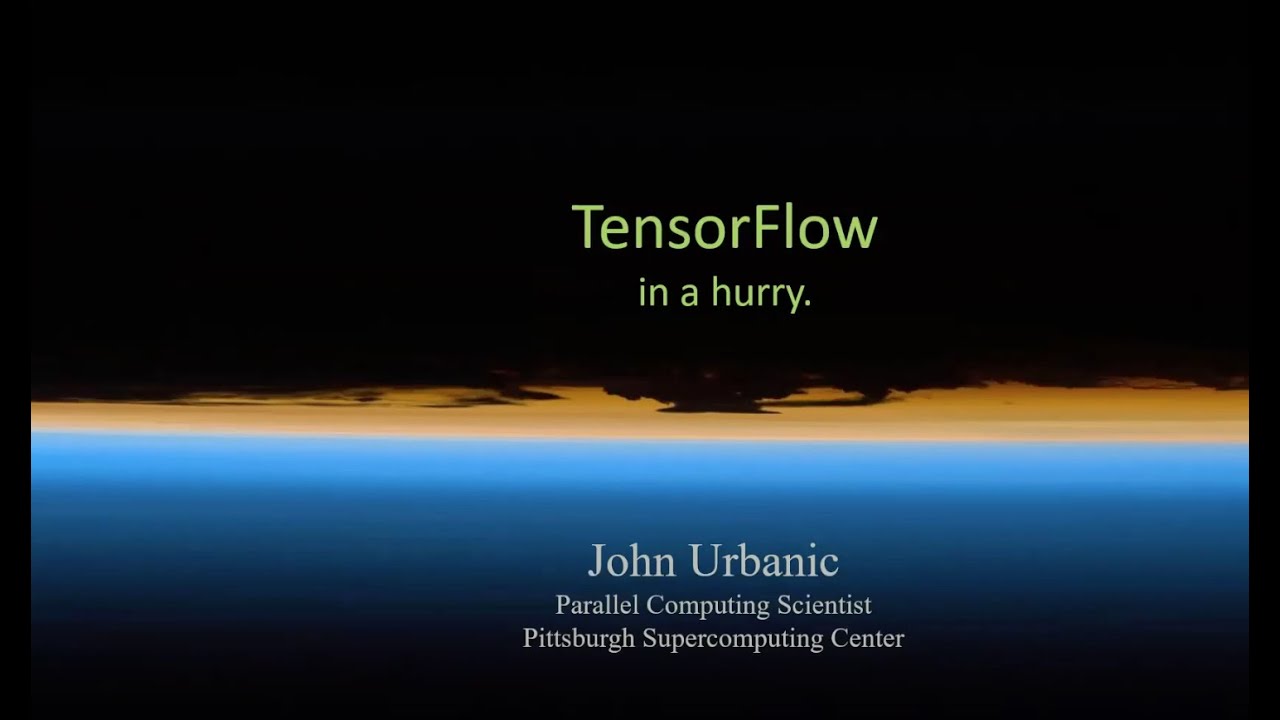 SHI Webinar: Introduction to Deep Learning with TensorFlow - YouTube