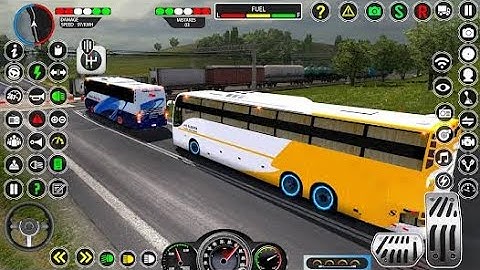 Universal Bus Simulator : City Coach Bus Simulator 3D Gameplay Part 3 - Harini Game Android Gameplay