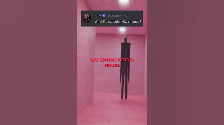 What if a CAT enters Kitty’s House!?🌸🎀🐈 (Level 974) #shorts #backrooms #creepypasta