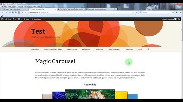 Magic Responsive Carousel WordPress Plugin - How to create a perspective carousel