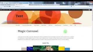 Magic Responsive Carousel WordPress Plugin - How to create a perspective carousel