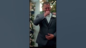 Groom crying at wedding #cryinggroom #wedding #funnyshorts