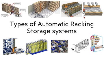Warehouse Storage Solution | Racking | Types of Automatic Racking storage system