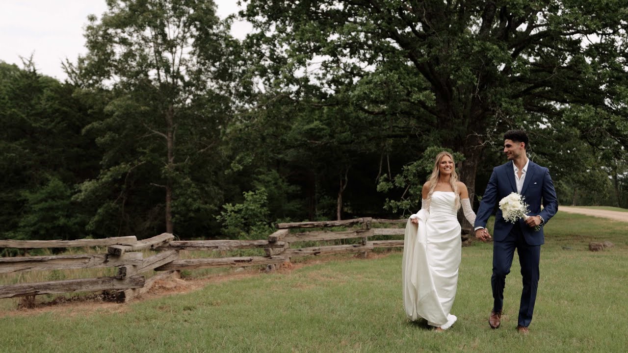 BLACK OAK WEDDING — Vintage Texas Love Story | Super 8 + Canon R5 Mark II | Christian Ceremony