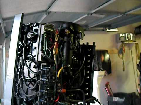 1990 Mariner 115 Running - YouTube mercury optimax wiring diagrams 