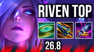 RIVEN vs MORDEKAISER (TOP) | TR Challenger | 26.8