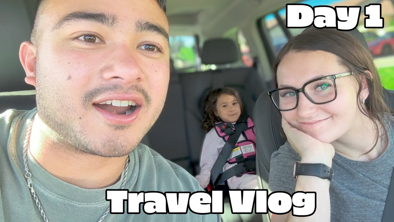FAMiLY SURPRiSE Travel Vlog DAY 1!! 4am Airport Trip, Feeding Squirrels, LOSiNG OUR LUGGAGE!