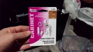 Install a File Cabinet Lock