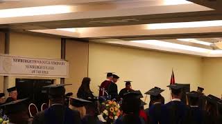 Master of Theology Graduation na Newburgh Theological Seminary