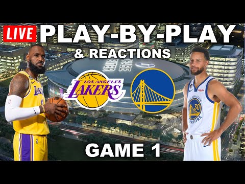 Los Angeles Lakers vs Golden State Warriors Game 1 | Live Play-By-Play & Reactions