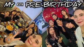 MY 45th PRE-BIRTHDAY CELEBRATION with FRIENDS 🎉 | ARNZ WEBlogs 