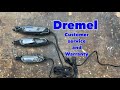 Dremel customer service and warranty.